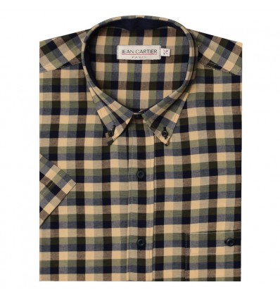 Camisa a cuadros M/C