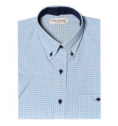 Camisa a cuadros M/C