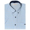 Camisa a cuadros M/C