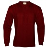 Sweater labrado escote "O"