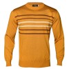 Sweater rayado escote "O"