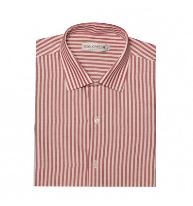 Camisa a rayas cuello italiano M/L