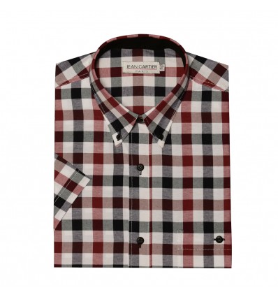 Camisa a cuadros M/C