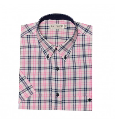 Camisa a cuadros M/C