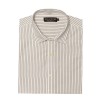 Camisa a rayas cuello italiano M/L