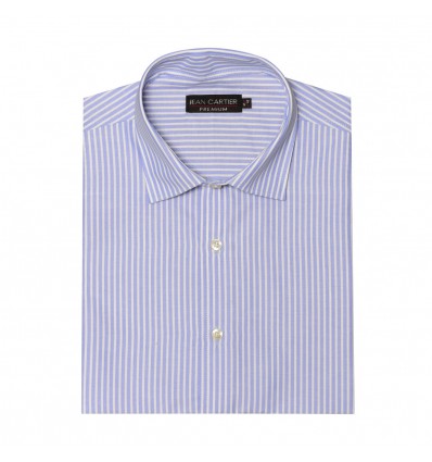 Camisa a rayas cuello italiano M/L