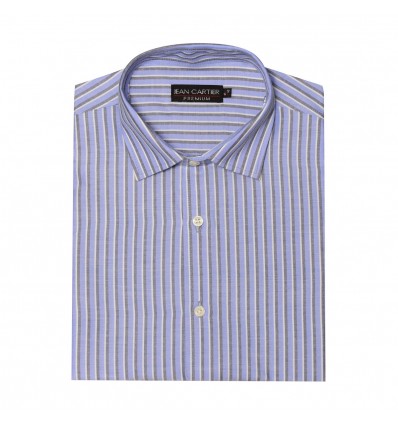 Camisa a rayas cuello italiano M/L