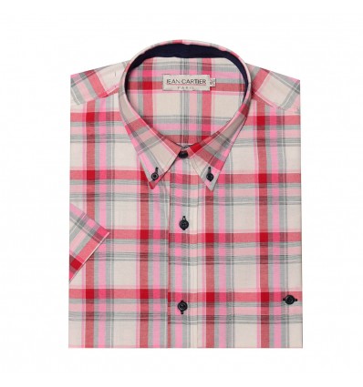 Camisa a cuadros M/C