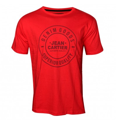 Remera Jean Cartier estampada M/C