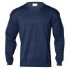 Sweater liso escote "V"